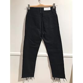 Re/Done-RE/FATTO Jeans T.US 24 cotton-Nero