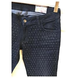 & Other Stories-ANDERE Jeans T.US 28 Baumwolle-Blau