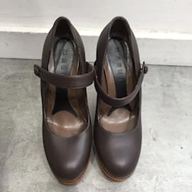 Marni-MARNI  Heels T.eu 36 Leather-Brown