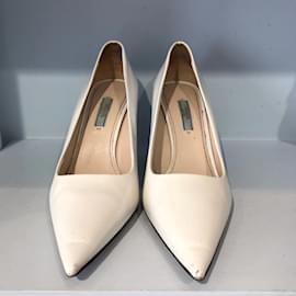 Prada-PRADA  Heels T.eu 39.5 Leather-White