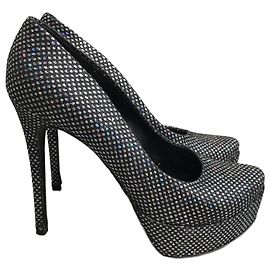WALTER STEIGER  Heels T.eu 38.5 cloth Black