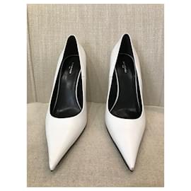 Balenciaga-BALENCIAGA  Heels T.eu 39 Leather-White