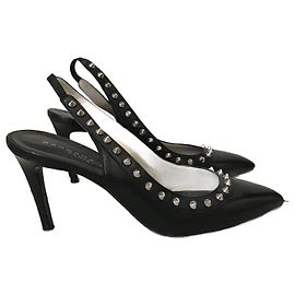 BARBARA BUI  Heels T.eu 37 Leather Black