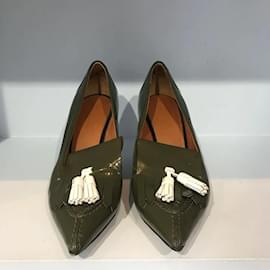 Céline-CELINE  Heels T.eu 40 Leather-Khaki