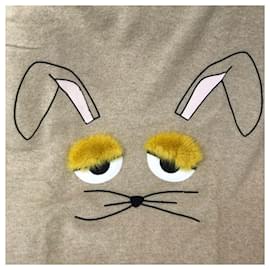 Fendi-FENDI  Scarves T.  cashmere-Beige