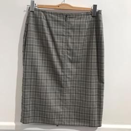 Dior-DIOR  Skirts T.International L Wool-Grey