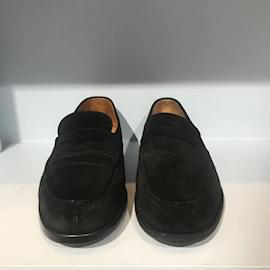 JM Weston-JM WESTON  Flats T.eu 41 Suede-Black