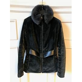 Fendi-FENDI  Jackets T.fr 38 velvet-Grey