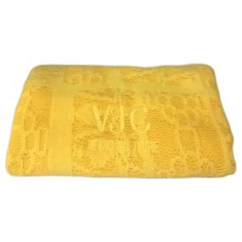Versace-Cachecóis VERSACE T.  Algodão-Amarelo