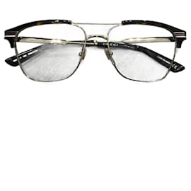 Gucci-Lunettes de soleil GUCCI T.  plastique-Marron