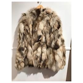 Yves Salomon-YVES SALOMON  Jackets T.International M Fur-Beige