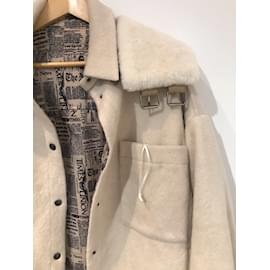 Autre Marque-FORTE DEI MARMI COUTURE  Jackets T.International S Fur-Beige