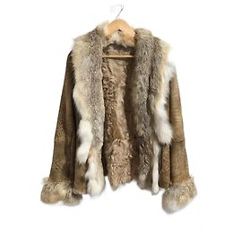 Sprung Frères SPRUNG FRERES Manteaux T.International L Daim Beige