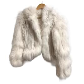 Emporio Armani-EMPORIO ARMANI  Jackets T.International L Fur-White