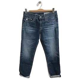 Autre Marque-AG ADRIANO GOLDSCHMIED Jeans T.fr 36 cotton-Bleu