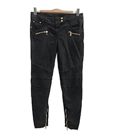 BALMAIN Vaqueros T.fr 42 Algodón Negro