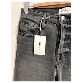 Frame Denim-MARCO Jeans T.fr 36 Pantalones vaqueros-Gris
