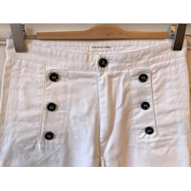 Isabel Marant Etoile-ISABEL MARANT ETOILE  Jeans T.fr 36 cotton-White