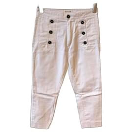 Isabel Marant Etoile-ISABEL MARANT ETOILE Jeans T.fr 36 cotton-Bianco