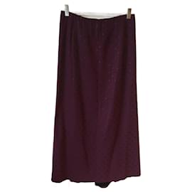 Marc Jacobs-MARC JACOBS  Skirts T.International S Wool-Purple