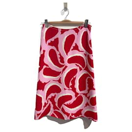 Marni-MARNI  Skirts T.International S Viscose-Red