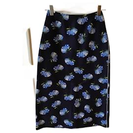 Autre Marque-MOTHER OF PEARL  Skirts T.fr 36 SYNTHETIC-Blue