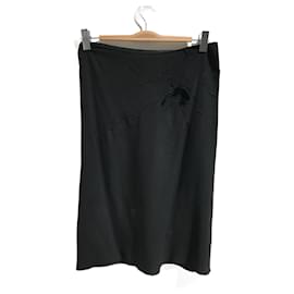 Prada-PRADA  Skirts T.International L Viscose-Black