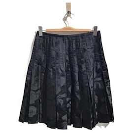Rochas-ROCHAS  Skirts T.International S Silk-Black