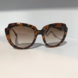 Emmanuelle Khanh-Óculos de sol EMMANUELLE KHANH T.  plástico-Marrom