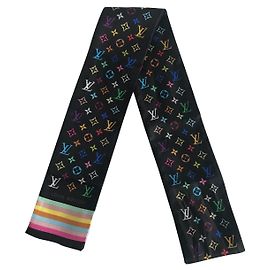 Louis Vuitton Diadema de seda Monogram Murakami Multicolor