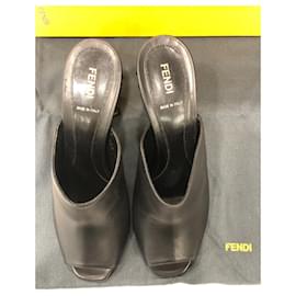 Fendi-Sabot-Black