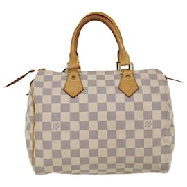 Louis Vuitton-Louis Vuitton Damier Azur Speedy 25 Hand Bag N41534 Auth LV 37007-Autre