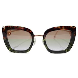 Fendi-Sunglasses-Brown