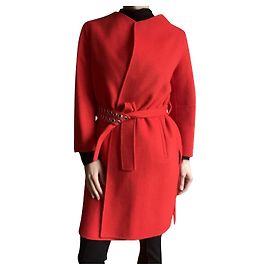 Mantel aus Pinko-Wolle Rot