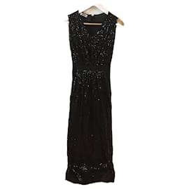 Moschino-MOSCHINO  Dresses T.fr 36 cotton-Black