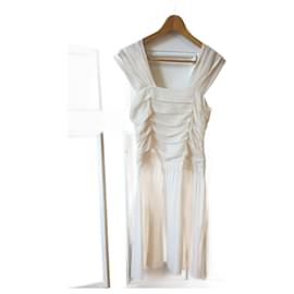 Joseph-JOSEPH  Dresses T.fr 36 silk-White