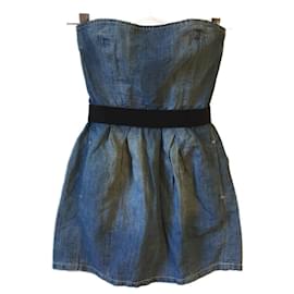 Isabel Marant Etoile-ISABEL MARANT ETOILE Kleider T.International S Denim - Jeans-Blau