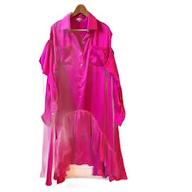 Autre Marque-NATASHA ZINKO  Dresses T.fr 34 silk-Pink