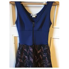 Pinko-PINKO  Dresses T.fr 38 Polyester-Blue
