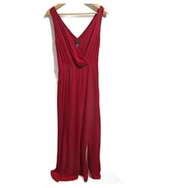 Ralph Lauren-Robes RALPH LAUREN.fr 38 silk-Rouge