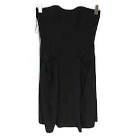 Yves Saint Laurent-YVES SAINT LAURENT  Dresses T.International L Synthetic-Black