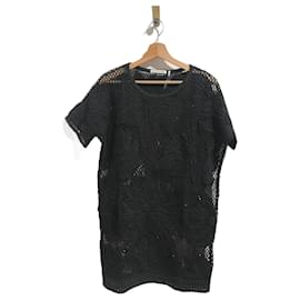 Isabel Marant Etoile-ISABEL MARANT ETOILE Vestidos T.Algodón S Internacional-Negro