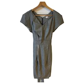 Kenzo-KENZO  Dresses T.fr 36 WOOL-Grey