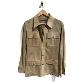 Gucci-Vestes GUCCI T.International XS Suède-Beige