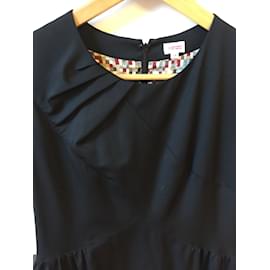 Kenzo-KENZO  Dresses T.fr 38 WOOL-Black