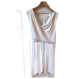 VANESSA BRUNO Vestidos T.FR 36 Algodón Blanco