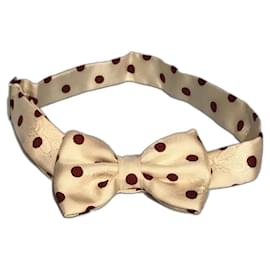 Hermès-HERMES  Scarves T.  silk-Cream