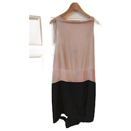 Vionnet-VIONNET  Dresses T.fr 38 silk-Beige