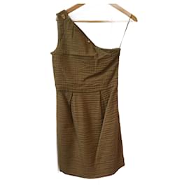 Chloé-CHLOE  Dresses T.International S Cotton-Khaki