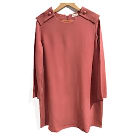 Chloé-CHLOE Kleider T.Internationale L-Viskose-Pink